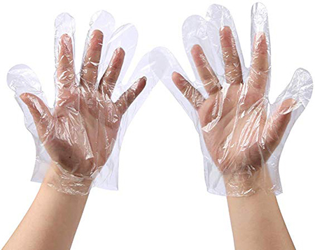شکل 1دوخت دستکش یکبار مصرف